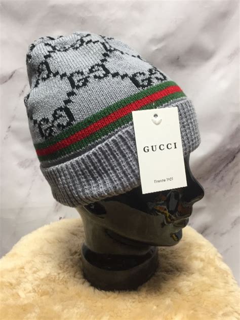 gucci logo beanie|vintage Gucci beanie.